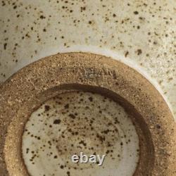 Jonathan Kaplan 1984 Signed Studio Pottery Stoneware Lidded Jar 8.5 Vintage