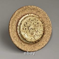 Jonathan Kaplan 1984 Signed Studio Pottery Stoneware Lidded Jar 8.5 Vintage