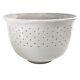 Joseph Hysong Vintage Studio Art Pottery Bowl Gray Rice Grain 7.5