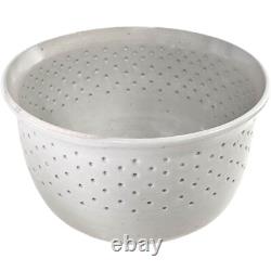 Joseph Hysong Vintage Studio Art Pottery Bowl Gray Rice Grain 7.5