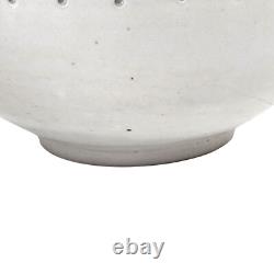 Joseph Hysong Vintage Studio Art Pottery Bowl Gray Rice Grain 7.5