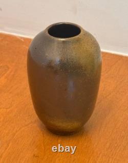 Jugtown Chinese Egg Studio Art Pottery Weed Pot Vessel Vase Bowl Vtg Owens Mcm