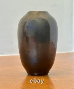 Jugtown Chinese Egg Studio Art Pottery Weed Pot Vessel Vase Bowl Vtg Owens Mcm