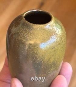 Jugtown Chinese Egg Studio Art Pottery Weed Pot Vessel Vase Bowl Vtg Owens Mcm