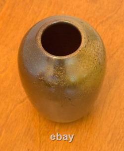 Jugtown Chinese Egg Studio Art Pottery Weed Pot Vessel Vase Bowl Vtg Owens Mcm