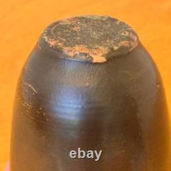 Jugtown Chinese Egg Studio Art Pottery Weed Pot Vessel Vase Bowl Vtg Owens Mcm