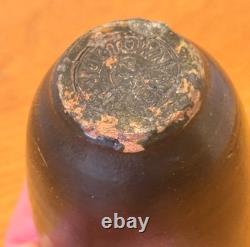 Jugtown Chinese Egg Studio Art Pottery Weed Pot Vessel Vase Bowl Vtg Owens Mcm