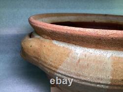 Karen Karnes Signed Studio Pottery with Lid Vintage Stoneware Tall 7 1/2 Rare