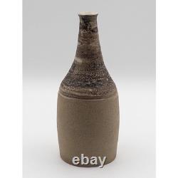 Karen Sands Obvara Studio Pottery Vase Signed Handmade Vintage Ceramic Art