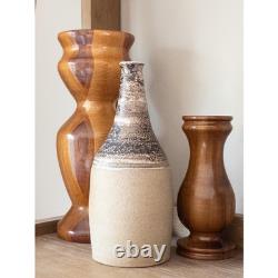 Karen Sands Obvara Studio Pottery Vase Signed Handmade Vintage Ceramic Art