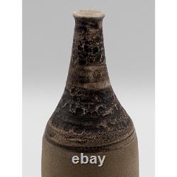 Karen Sands Obvara Studio Pottery Vase Signed Handmade Vintage Ceramic Art