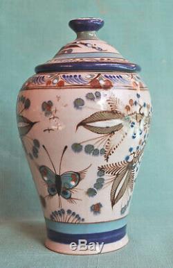 Ken Edwards El Palomar Vase Mexican Art Pottery Vintage Mexico Studio Ceramic