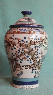 Ken Edwards El Palomar Vase Mexican Art Pottery Vintage Mexico Studio Ceramic