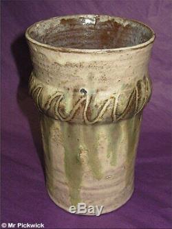 Klytie Pate Studio Vase Vintage Drip Glaze Australian Pottery
