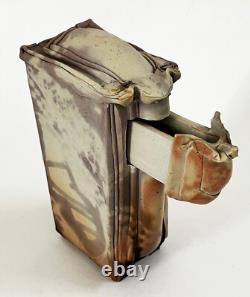 LANA WILSON STUDIO ART POTTERY GLAZED SCULPTURE RECTANGULAR FOOTED BOX With DRAWER