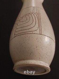 Lapid Israel Mid Century Handcrafted Carafe Vase approximately 7.3 Nice