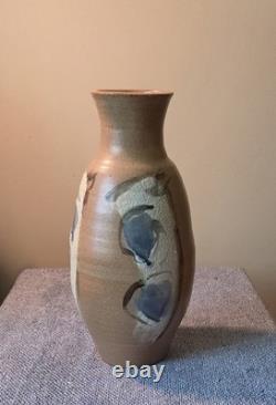 Large 16 Vintage Cunningham Studio Pottery Floor Vase-Hand-Signed and Numbered
