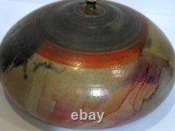 Large Ben Kypridakis Stoneware Vase. Australian Studio Pottery