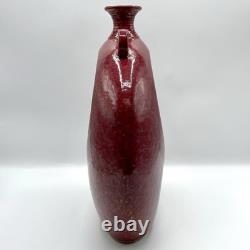 Large VTG Handmade Studio Pottery Art Vase Open Center Ceramic Sculpture Vessel