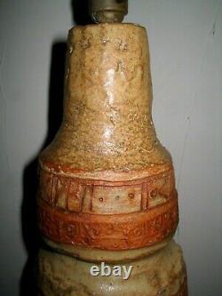 Large Vintage Early Bernard Rooke Lamp Base Studio Pottery