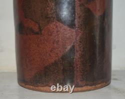 Large Vintage Mid Century Studio Pottery Art Vase Abstract