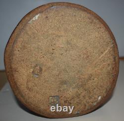 Large Vintage Mid Century Studio Pottery Art Vase Abstract