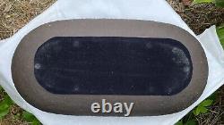 Large Vintage THOMAS TOFT MID CENTURY DANISH POTTERY BOWL STUDIO MODERN TRAY 16