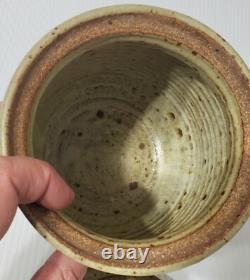 Late 1970's Studio Pottery Canister New Mexico Artist Elizabeth Birge
