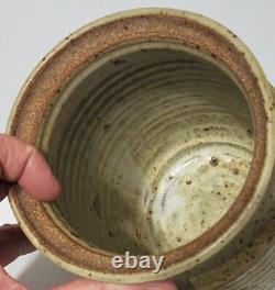 Late 1970's Studio Pottery Canister New Mexico Artist Elizabeth Birge