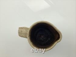 Lee Sievers Signed Art Pottery Foot Mug Cup 4 Sculpted Feet Hand Handle Vintage