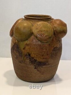 Lg Signed Pot Vase Studio Art Pottery MCM Cressey Maxwell Takaezu Era