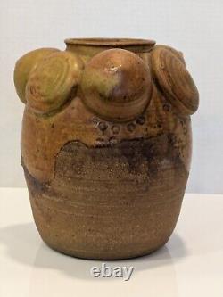 Lg Signed Pot Vase Studio Art Pottery MCM Cressey Maxwell Takaezu Era