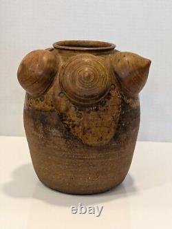 Lg Signed Pot Vase Studio Art Pottery MCM Cressey Maxwell Takaezu Era