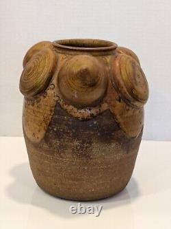 Lg Signed Pot Vase Studio Art Pottery MCM Cressey Maxwell Takaezu Era