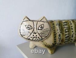 Lisa Larson cat sculpture original vintage Swedish art Gustavsberg Skansen MCM