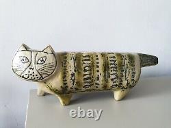 Lisa Larson cat sculpture original vintage Swedish art Gustavsberg Skansen MCM