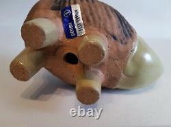 Lisa Larson rhino Gustavsberg Menageri vintage ceramic figurine Swedish art MCM