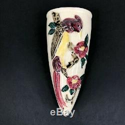 Lot of 8 Mixed Vintage Japanese Studio Pottery Ceramic Porcelain Wall Pockets