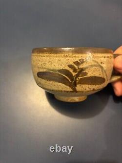 Lowerdown Pottery David Leach vintage studio pottery cup with handle