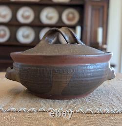 MASSIVE Vintage Mid Century Karen Karnes Sutdio Pottery Casserole