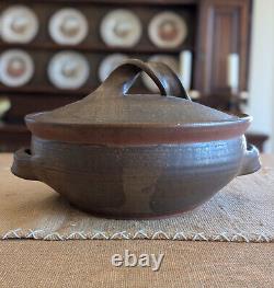 MASSIVE Vintage Mid Century Karen Karnes Sutdio Pottery Casserole