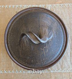 MASSIVE Vintage Mid Century Karen Karnes Sutdio Pottery Casserole