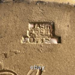 MASSIVE Vtg basin creek pottery patrick eckman pottery 16x8 Dough Bowl MUST SEE