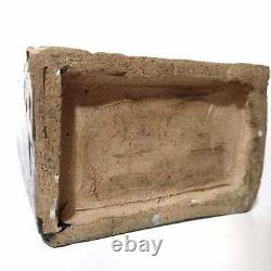 MCM Brutalist Double Spout Weedpot Vase Studio Art Pottery