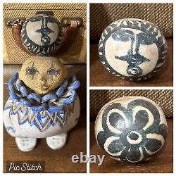 MCM JOAN AMPARAN California Studio POTTERY CLAY IN PARTICULAR Clown Signed