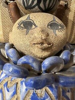 MCM JOAN AMPARAN California Studio POTTERY CLAY IN PARTICULAR Clown Signed