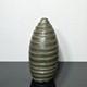 MCM Swirled Green Matte Studio Art Pottery Vase Signed