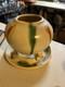 MCM Vintage Japanese Studio Pottery Pedestal Bowl SIGNED RARE