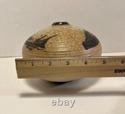 MCM Vivika & Otto Heino Weedpot Signed Vase Vintage Studio Pottery
