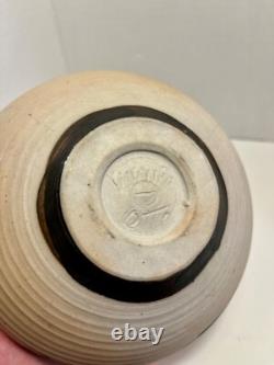 MCM Vivika & Otto Heino Weedpot Signed Vase Vintage Studio Pottery